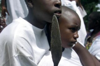 L'Afrique est le continent le plus touché avec plus de 144 millions de survivantes d'excisions ou de mutilations génitales (archives). KEYSTONE/EPA AFPI/SIMON MAINA